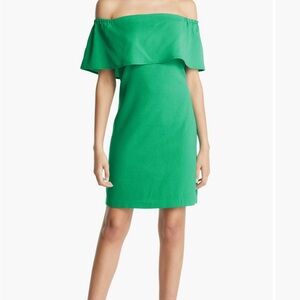 Charles Henry Royal Blue Off The Shoulder Dress